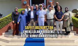 Saffet Bozkurt'tan Emekli olan Niyazi Uğur'a ziyaret