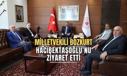 Milletvekili Saffet Bozkurt'tan Vali Hacıbektaşoğlu'na ziyaret