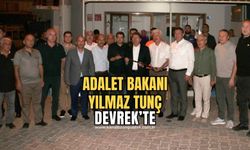 Adalet Bakanı Yılmaz Tunç Devrek'in Karşıyaka mahallesini ziyaret etti