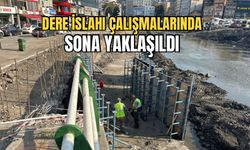 Dere islahı ve cam korkuluk çalışmalarında son durum