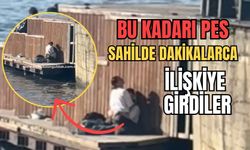 Zonguldak Sahilinde iki genç dakikalarca ilişkiye girdi!