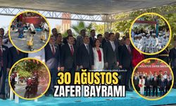 30 Ağustos Zafer Bayramı büyük törenle kutlandı