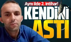 35 yaşındaki adam kendini astı!