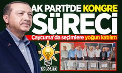 AK Parti'de kongre süreci başladı: Çaycuma'da seçimlere yoğun katılım