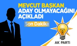 Merkez İlçe Başkanı aday olmayacağını açıkladı