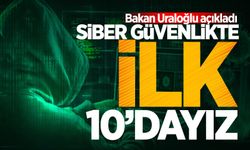 Bakan Uraloğlu: "Siber güvenlikte ilk 10'dayız"