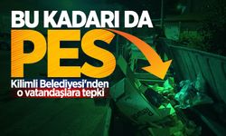 Bu kadarı da pes! Kilimli Belediyesi'nden o vatandaşlara tepki