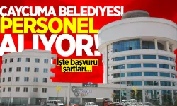 Çaycuma Belediyesi personel alıyor: İşte başvuru şartları