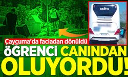 Çaycuma'da faciadan dönüldü: Öğrenci canından oluyordu!