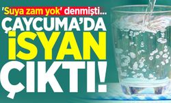 Çaycuma'da isyan çıktı! 'Suya zam yok' denmişti...