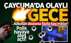 Çaycuma’da olaylı gece: Alkolün dozunu fazla kaçırdılar! Polis ateş açtı