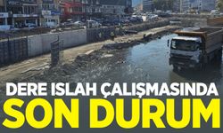 Zonguldak dere ıslah projesinde son durum