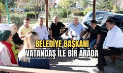 Başkan Ulupınar vatandaşlar ile bir araya geldi