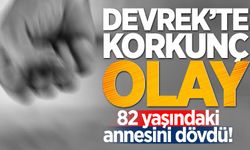 Devrek'te korkunç olay: 82 yaşındaki annesini dövdü!