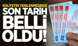 Ehliyetlerin yenilenmesinde son tarih belli oldu