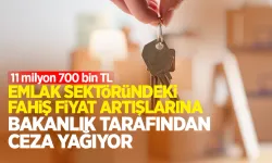 Fahiş fiyat artışı yapan emlakçılara 11,7 milyon lira ceza!