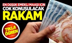 En düşük emekli maaşı için çok konuşulacak rakam!