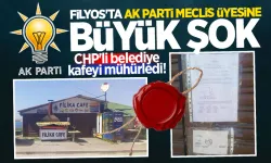 Filyos'ta AK Parti meclis üyesine büyük şok: CHP'li belediye kafeyi mühürledi!