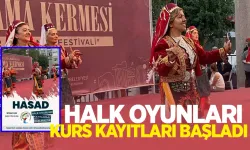 HASAD Halk oyunları kurs hayırlarına başladı