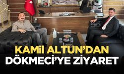 Kamil Altun’dan Altuğ Dökmeci’ye ziyaret