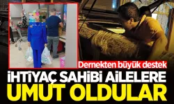 İhtiyaç sahibi ailelere umut oldular