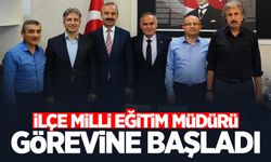 İlçe Milli Eğitim Müdürü görevine başladı