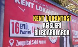 Kent Lokantası afişleri bilboardlarda