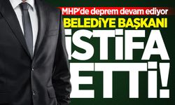 MHP'de deprem devam ediyor: Belediye başkanı istifa etti!