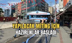 ‘Zordayız geçinemiyoruz’ mitingi için hazırlıklar başladı