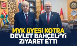 Murat Kotra, Genel Başkan Bahçeli'yi ziyaret etti