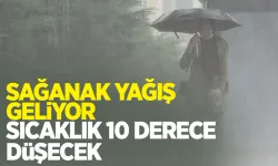 Zonguldaklılar dikkat! Kuvvetli sağanak geliyor... 10 derece birden düşecek