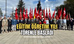 Eğitim öğretim yılı başladı! Çelenk koyma töreni düzenlendi