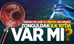 Türkiye'de kanser en çok bu illerde can alıyor! Zonguldak ilk 10'da var mı?