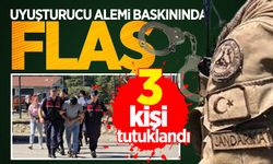 Uyuşturucu aleminde yakalanan 3 kişi tutuklandı