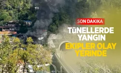 Evin bahçesinde çıkan yangın ekipleri harekete geçirdi