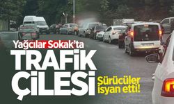 Yağcılar'da trafik kilitlendi: Sürücüler isyan etti!