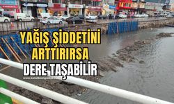 Dere islahı çalışmaları sağmak yağışla tehlikede!