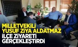 AK Parti Milletvekili Yusuf Ziya Aldatmaz Çaycuma'yı ziyaret etti