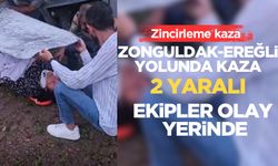 Zincirleme kazada 2 yaralı var