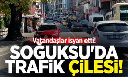 Soğuksu'da trafik çilesi! Vatandaşlar isyan etti!