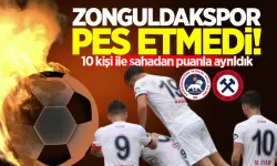 Zonguldakspor sahada pes etmedi