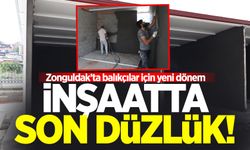 Zonguldak’ta balıkçılar için yeni dönem: İnşaatta son düzlük!