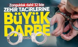 Zonguldak'ta uyuşturucu tacirlerine darbe: 63 kişi tutuklandı!