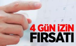 4 gün izin fırsatı