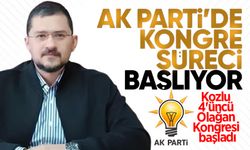 AK Parti'de kongre süreci başlıyor: Kozlu 4'üncü Olağan Kongresi başladı