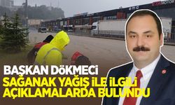 Başkan Dökmeci personellere teşekkür etti