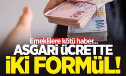 Asgari ücrette iki formül! Emeklilere ise kötü haber...