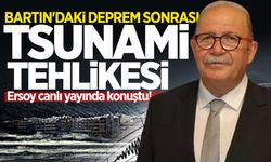 Bartın'daki deprem sonrası tsunami tehlikesi: Şükrü Ersoy canlı yayında konuştu!