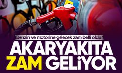 Benzine ve motorine zam geliyor