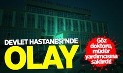 Çaycuma Devlet Hastanesi’nde olay: Göz doktoru müdür yardımcısına saldırdı!